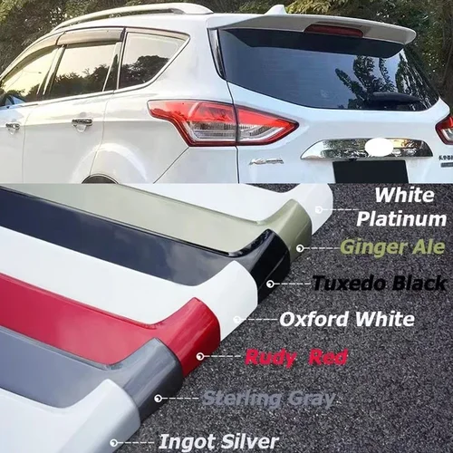 Kit de carrocería de alerón/ala ABS pintado de fábrica de alta calidad para Ford Escape Kuga 2013-2019