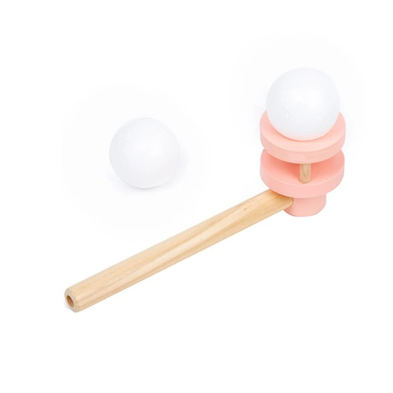 Classical Floating Blow Pipe Ball Blowing Toy Stress Reliever for Kids