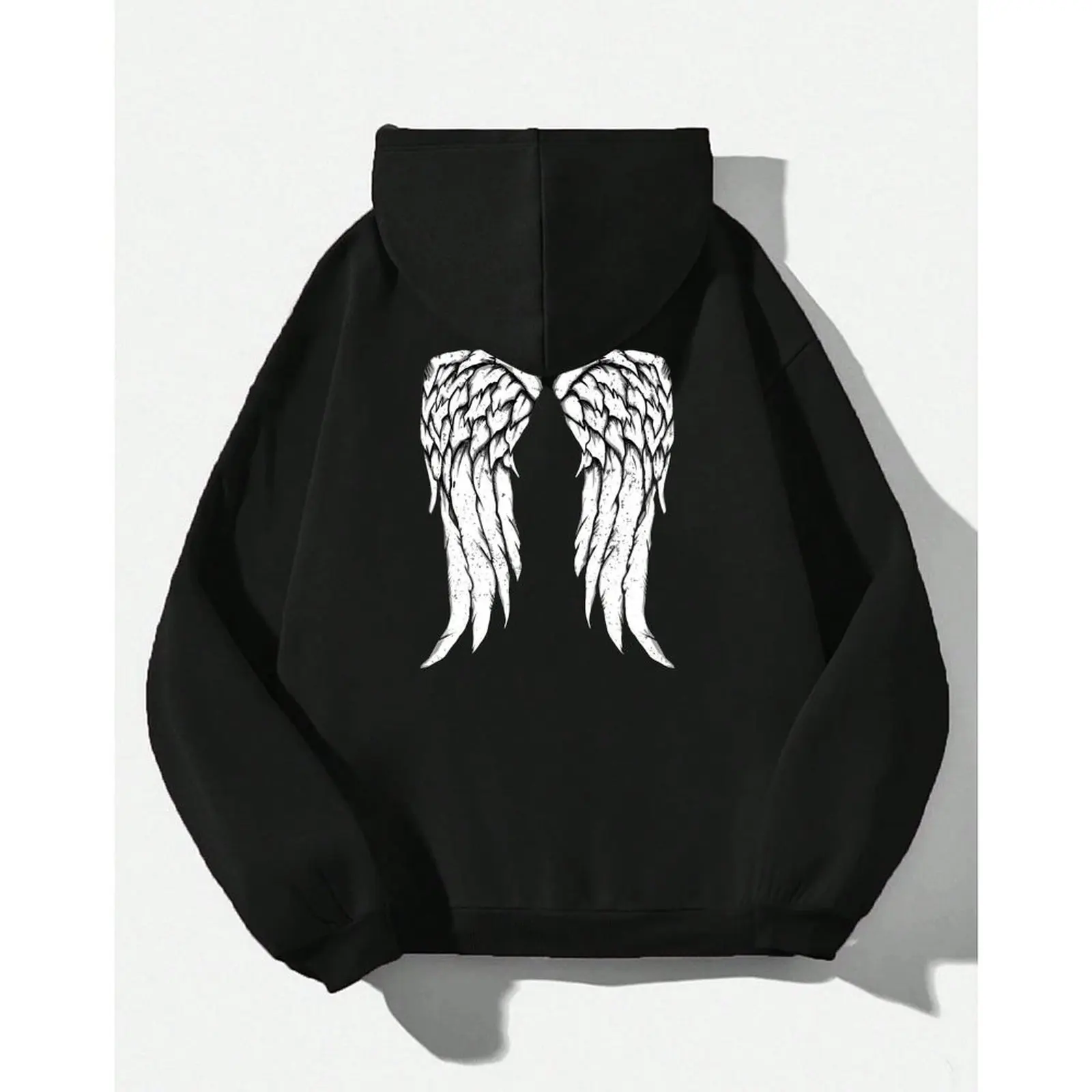 เสื้อสเวตเตอร์ผู้หญิงแบบมีฮู้ด เสื้อสเวตเชิ้ตผ้ากำมะหยี่ สำหรับฤดูหนาว สไตล์ลำลอง พิมพ์ลายพ่นสีสันสดใส แขนยาว เสื้อคลุมสำหรับฤดูใบไม้ร่วง เสื้อผ้าผู้หญิง