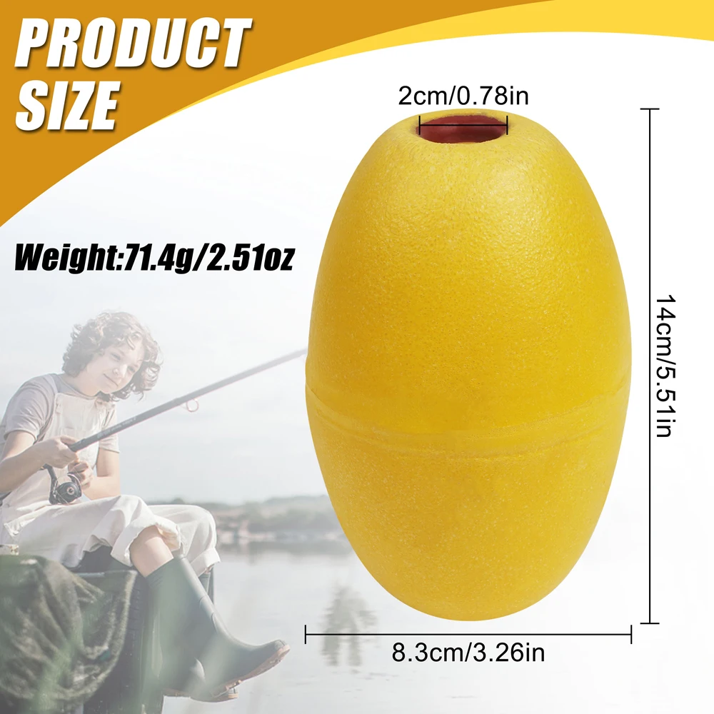 Boya De Ancla Para Kayak En Forma De Aceituna – Flotador De PVC Con Cuerda, Para Aguas Profundas Y Piscinas