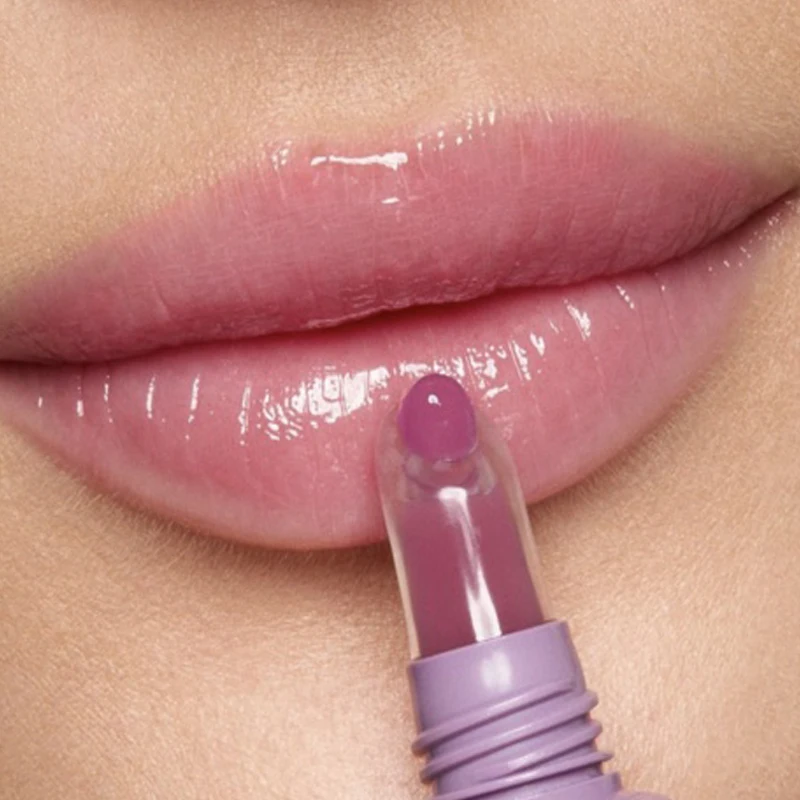 Plumping Jelly Fruit Lip Gloss, Lasting Hidratante, Óleo Labial Transparente, Água Light Mirror Líquido Batom, Lábios Maquiagem Cosmética