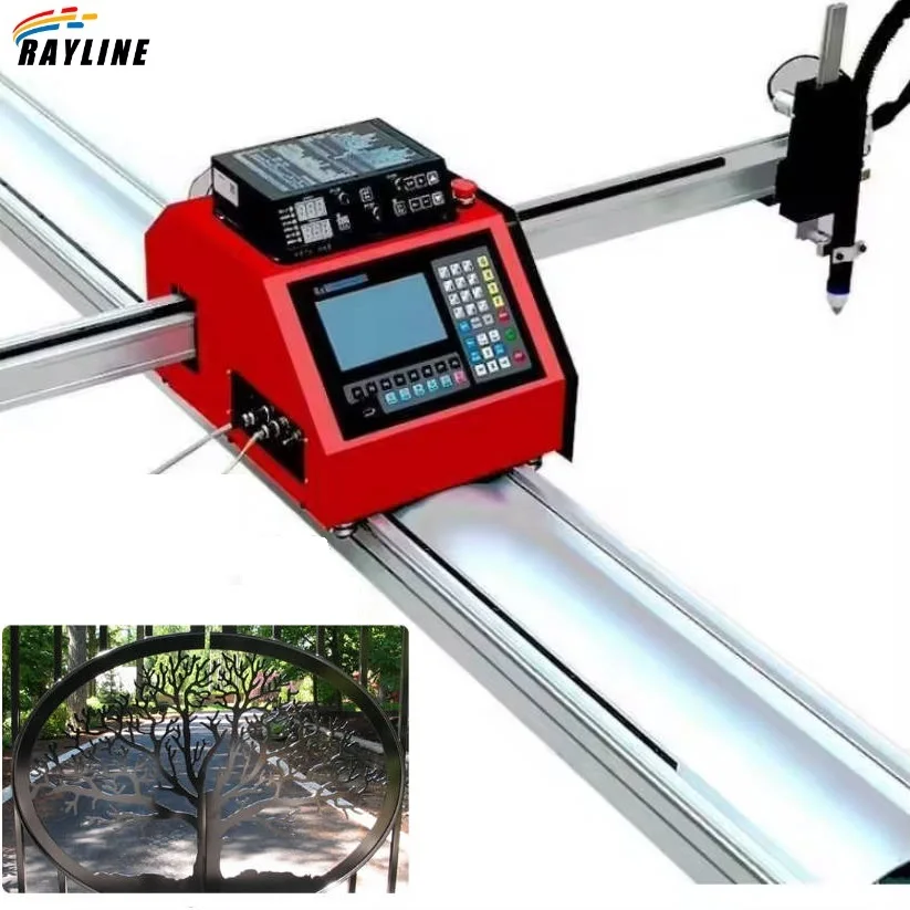 

Мини-станок плазменной резки с ЧПУ 1530 (5*10 футов), портативный портальный плазморез для резки алюминия/стали/меди/железа/металлических листов