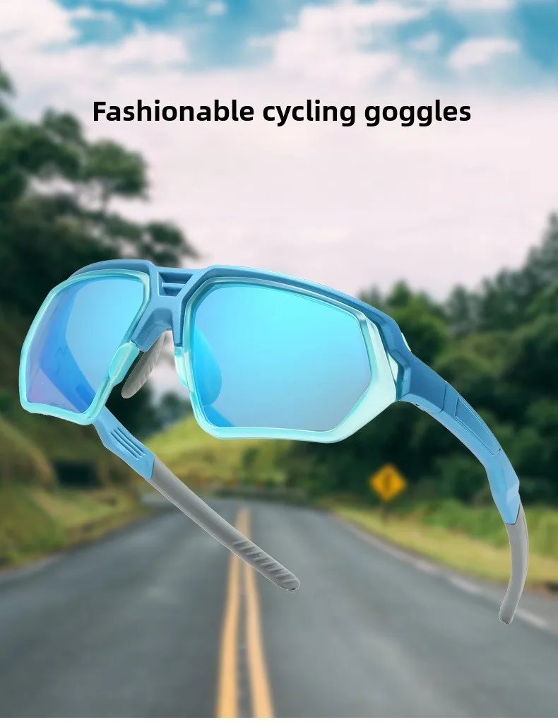 偏光サイクリングサングラスアウトドアスポーツ防風-uv-耐性運転メガネ釣りランニングアイウェア女性男性眼鏡