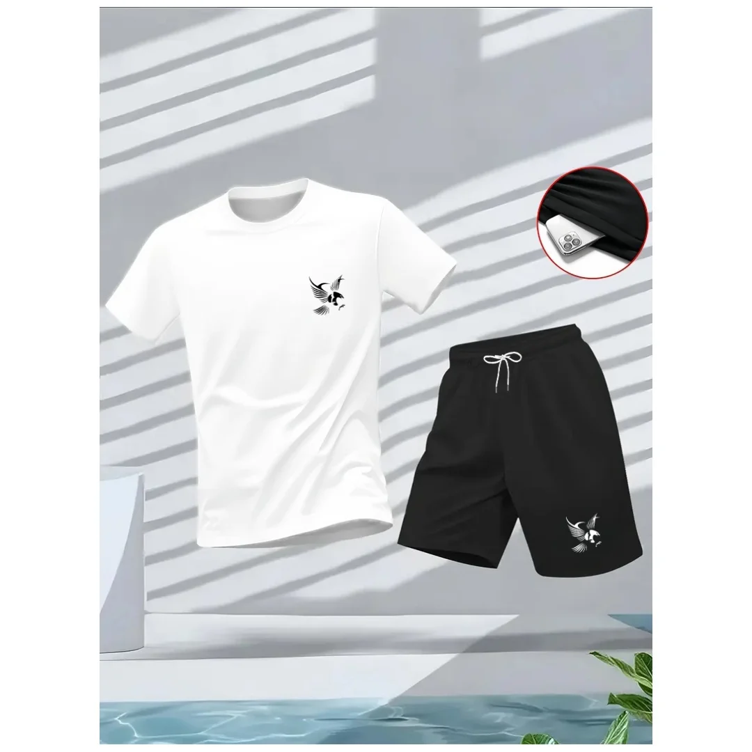 

Shorts Short Sets Short Sleeve T-shirt Jogging Men Clothing Summer Men's Tracksuit Set Mens Designer Clothes Track Suits Running