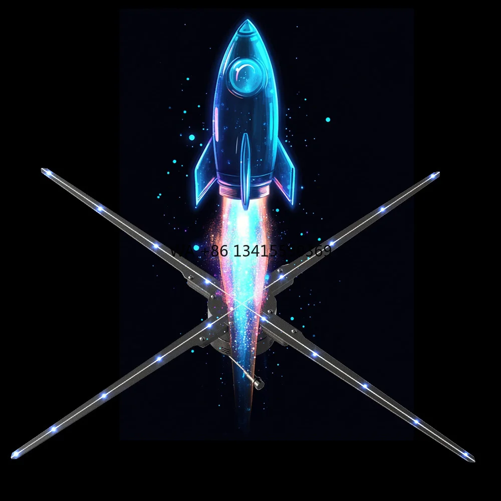 

Energy Saving 3D Hologram Fan with Innovative Content Integration to Enhance Sports Arena Experiences and Spectator Engagement