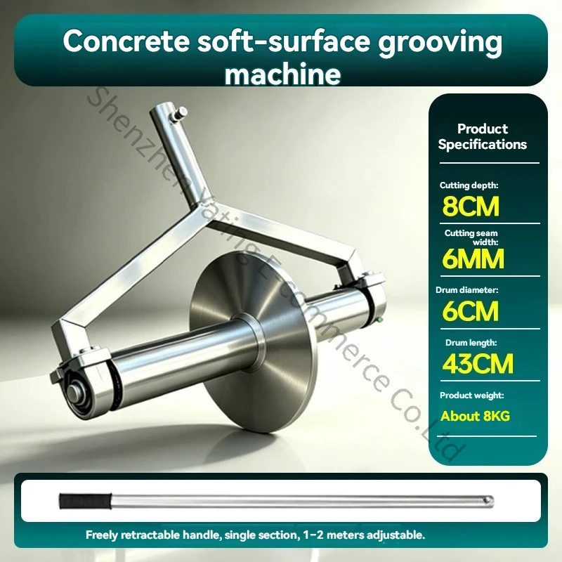 Hand Push Type Joint Cutting Artifact Concrete Floor Joint Cutting Machine Manual Road  Machine Expansion Joint Soft Cutter