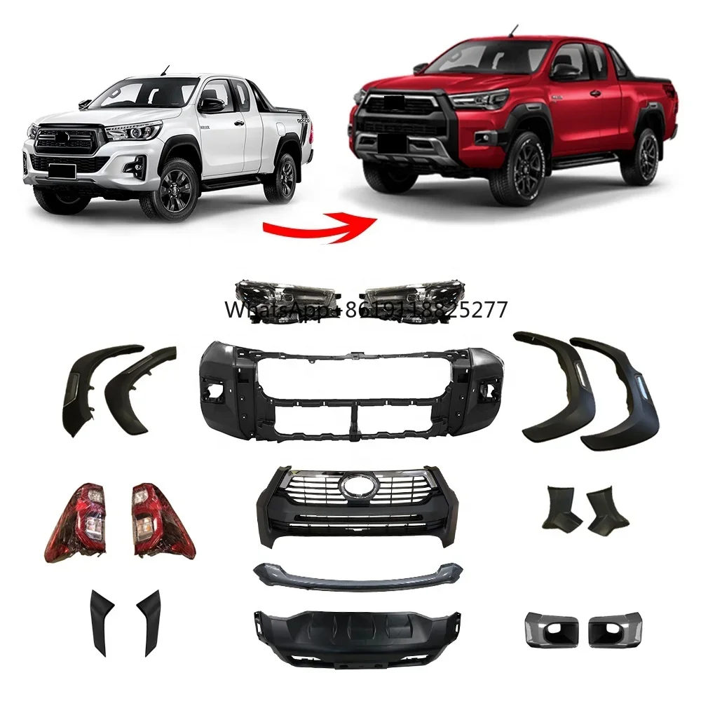 Creative Feature Car Accessories  Body Kit For Toyota Fortuner 2012-2015 Upgrade Rocco 2020 New Body Parts