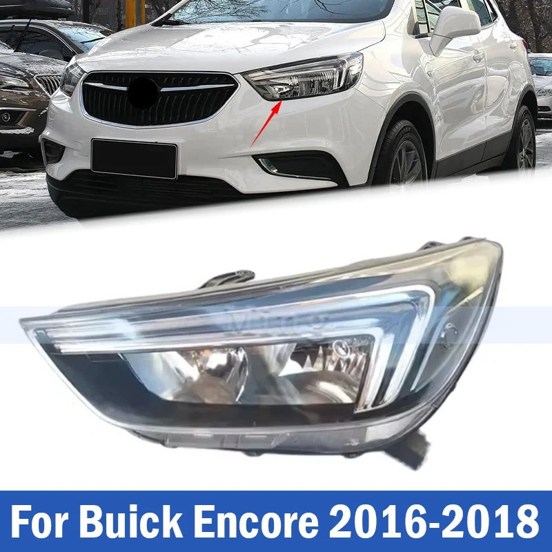 Halogen Front Headlight  Head Light Head Lamp For Buick Encore 2016 2017 2018 Headlamp Assembly
