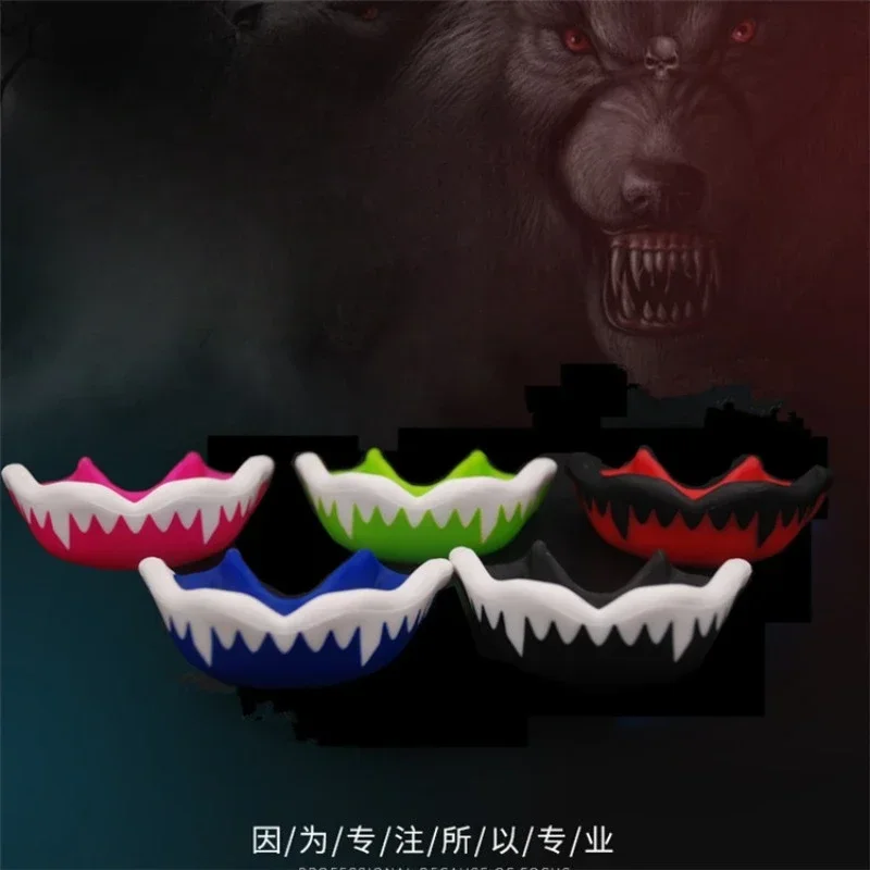 One Set Sport Mouth Guard EVA Teeth Protector Kids Adults Mouthguard Tooth Brace Protection Basketball Rugby Boxing Karate