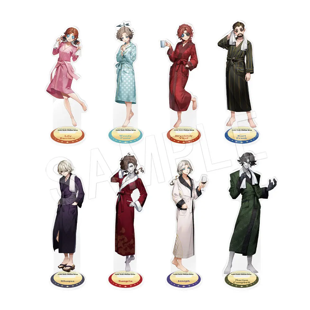 Game Identity V Acrylic Stand Doll Anime Cheerleader Photographer Ithaqua Figure Model Plate Cosplay Toy for Gift