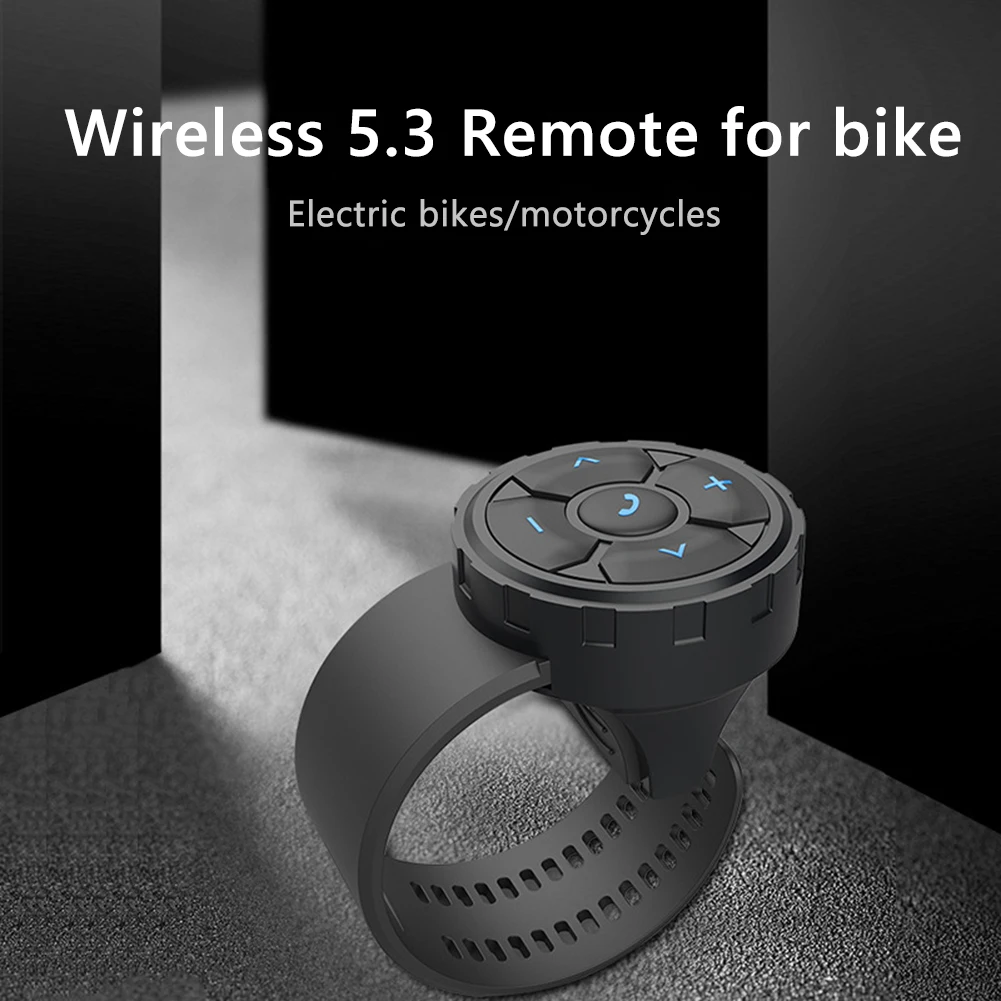 Universal Car Phone Call Steering Wheel Controller Hands-free Smart Wireless Remote Control for Helmet Earphone Motorcycle/Bike