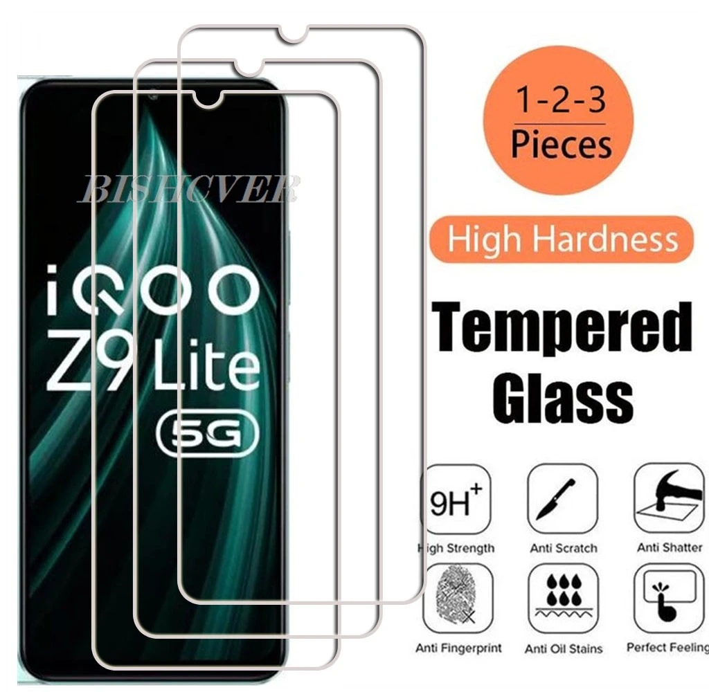 Tempered Glass On FOR Vivo iQOO Z9 Lite 5G 6.56