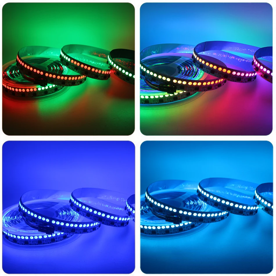 5m 1903 IC listwy RGB LED WS2811 180 leds/m DC12V adresowalny cyfrowy sen kolorowy elastyczna taśma led rgb light