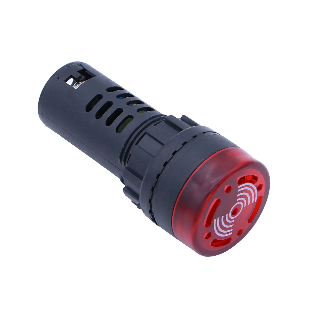 Petite lampe de signalisation LED, indicateur lumineux, alarme sonore, signal lumineux rouge, signal lumineux, cire dévoilée, 24V