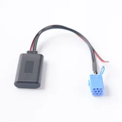 Biurlink aux eingang drahtloser bluetooth audio kabel adapter mini iso 8pin für smart fortwo 450 radio mp3 hilfs in kabel