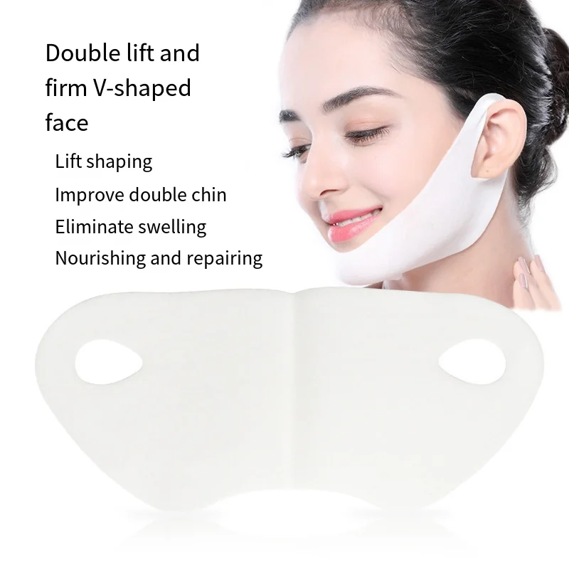 

1 Bag V-face Shaping Mask Slimming Bandage Light and Breathable Facial Lifting Firming Jawline Double Chin Sagging Face Carving