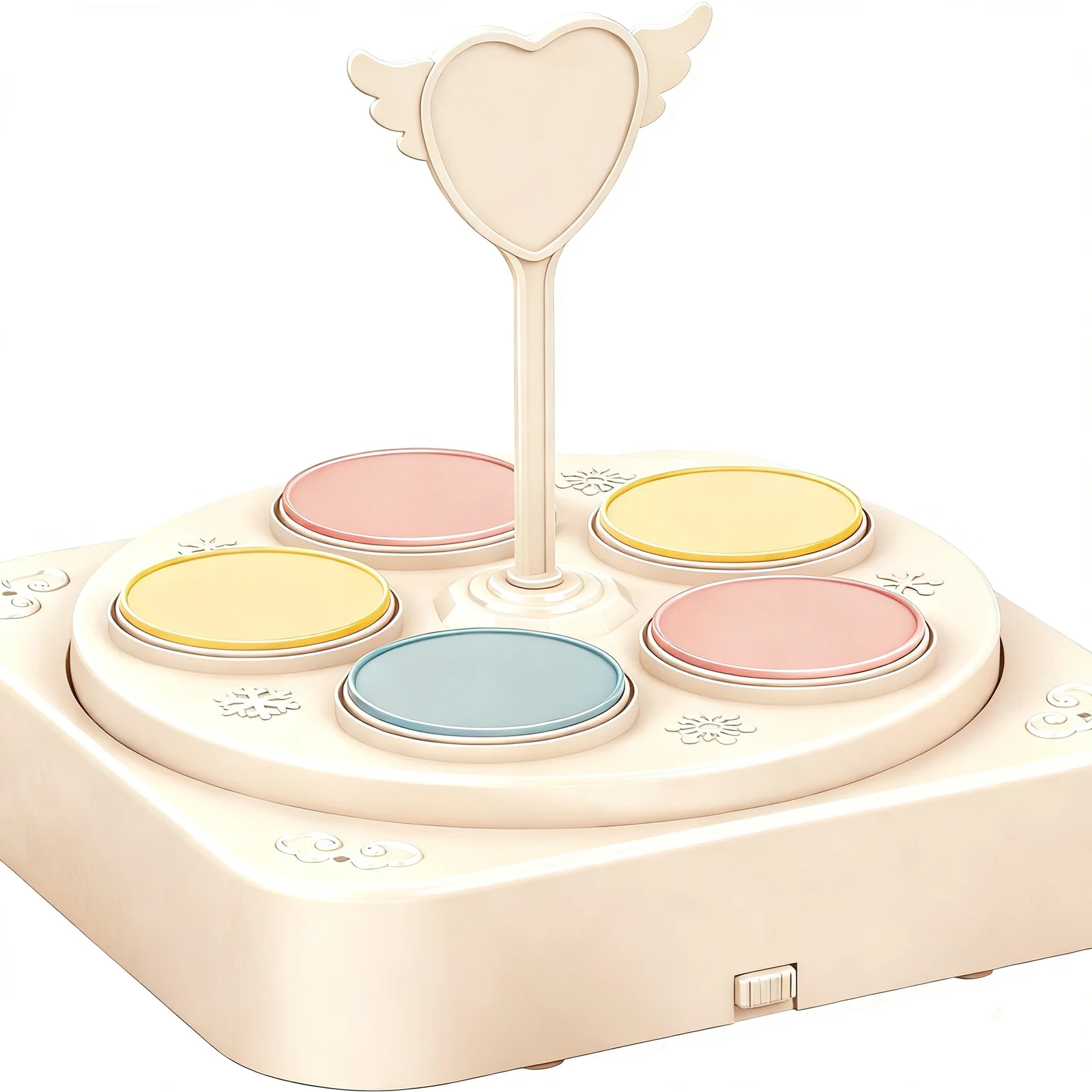 Carousel Cake Stand Rotating Dessert Stand Revolving Sushi Machine Birthday Party Cake Holder