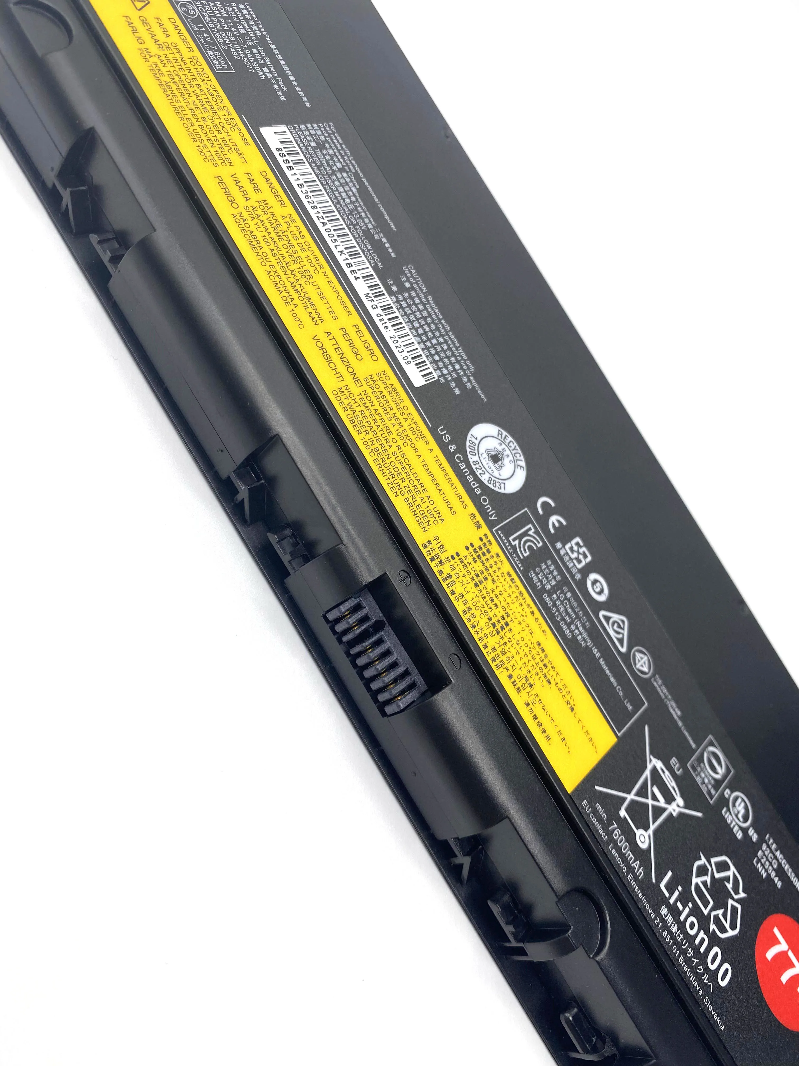 Imagem -04 - Bateria Original do Portátil para Lenovo Thinkpad 00ny492 00ny493 0ny490 00ny491 Sb10h45077 Sb10h45075 77 77 Sb10h45078 P50 P51 P52