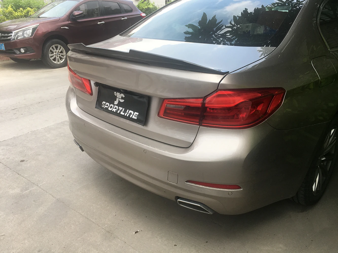 5 Series G30 Carbon Fiber Rear Spoiler Lid Wing for BMW F90 M5 G30 2018UP