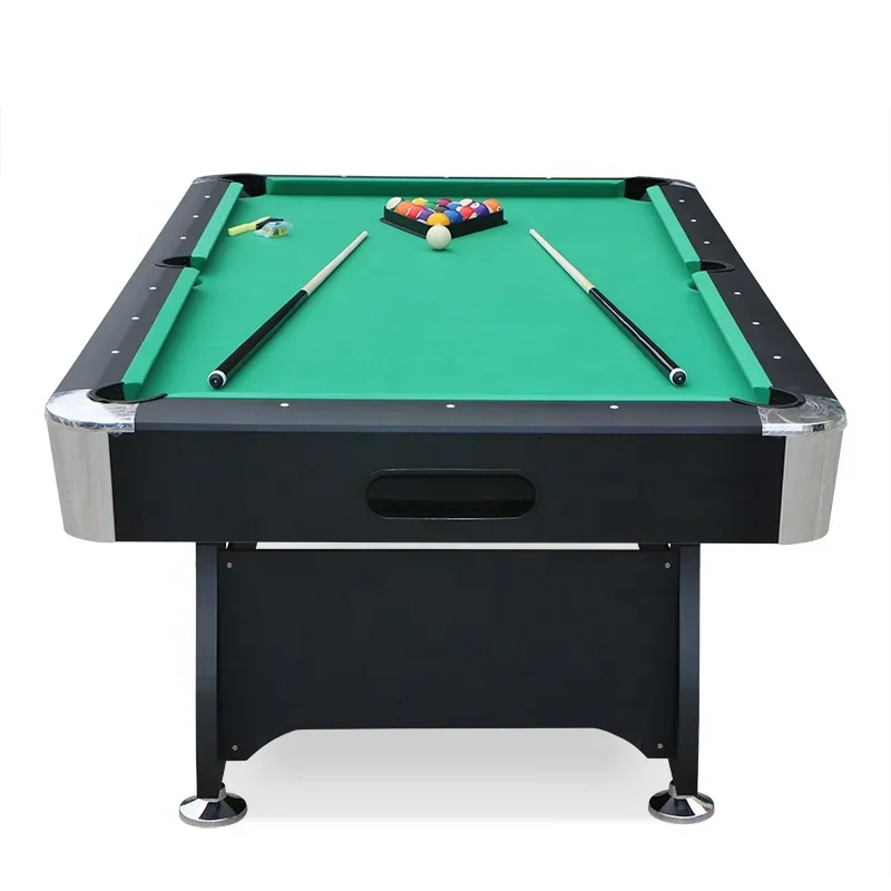 7 Feet Billiard Pool Table with Automatic Ball Return Durable Game Table with Accessories for Family Club