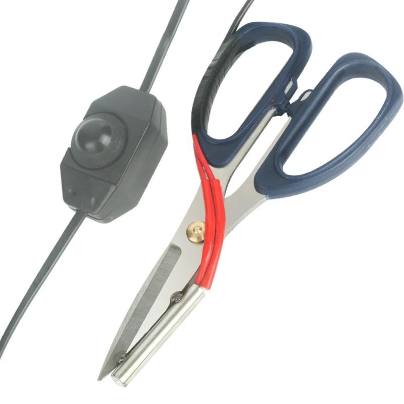 

Stainless Steel Electrothermal Scissors Electric Heated Tailor Cutting Scissors for Non-Woven Fabrics And Curtains