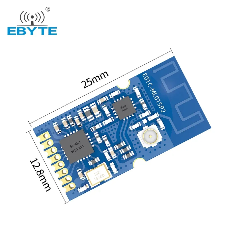Si24R1 2,4 GHz 20dBm PA Fern 1,8 km E01C-ML01SP2 Drahtlose Modul EBYTE Elektronische Komponenten Transceiver PCB/IPEX