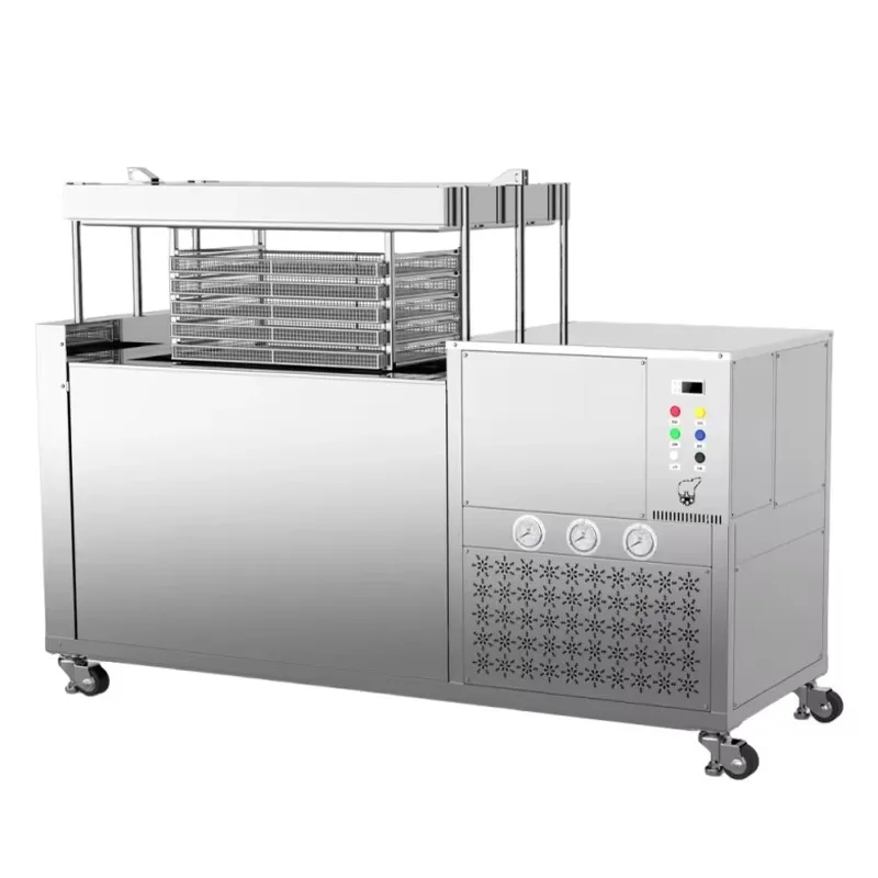 SUS304 Stainless Steel 20min Blast Freezer -45~-60℃ Liquid Freezing Machine for Seafood Meat Processing