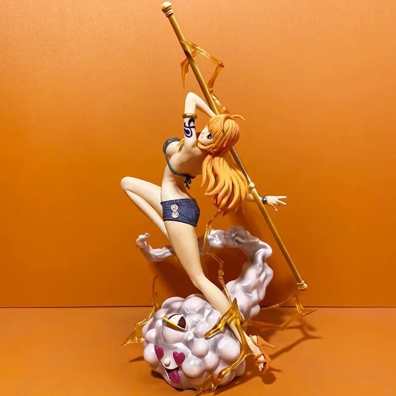 Jednoczęściowy figurki Anime figurka zeusa figurka Sexy PVC Gk statua Model kolekcjonerski Ornament dekoracyjny zabawka prezent