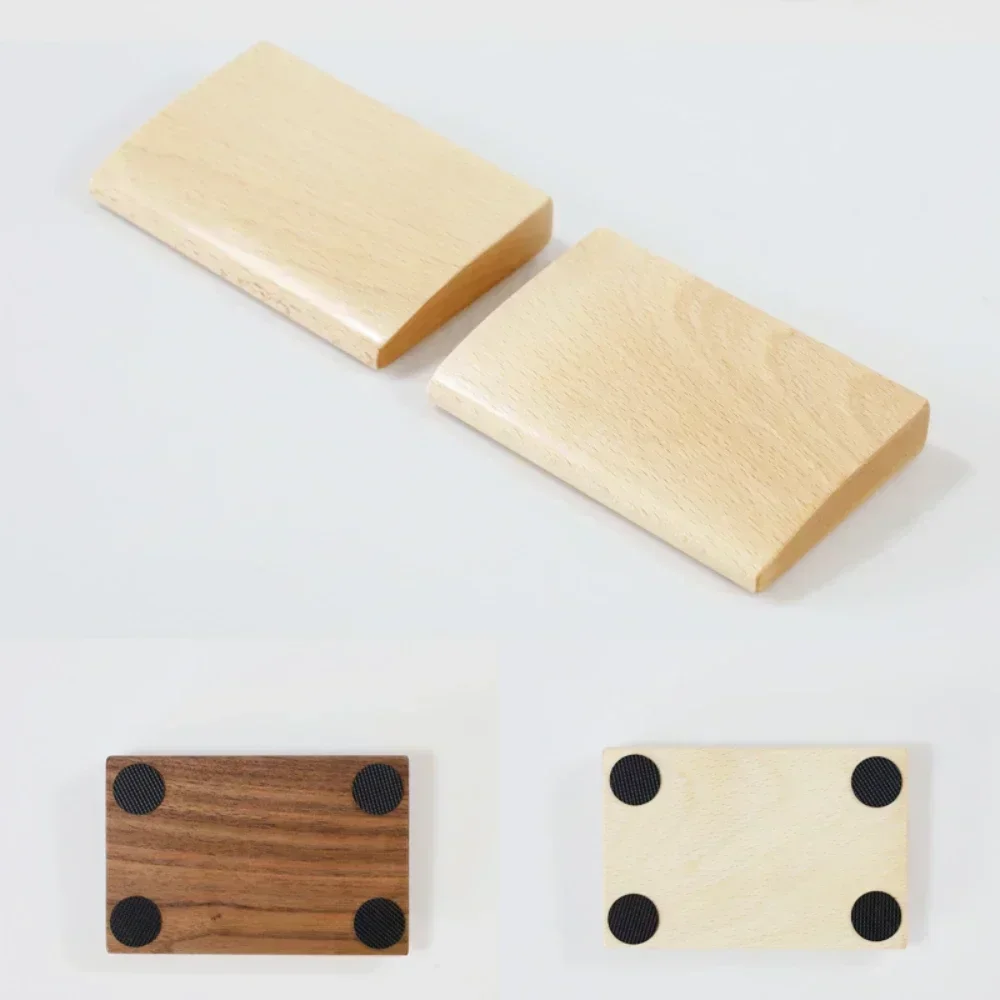 Walnut Wood Plam Rest Custom Solid Wood Palm Stress Mechanical Keyboard Wooden Wrist Rest Split Keyboard Office Game Accessories