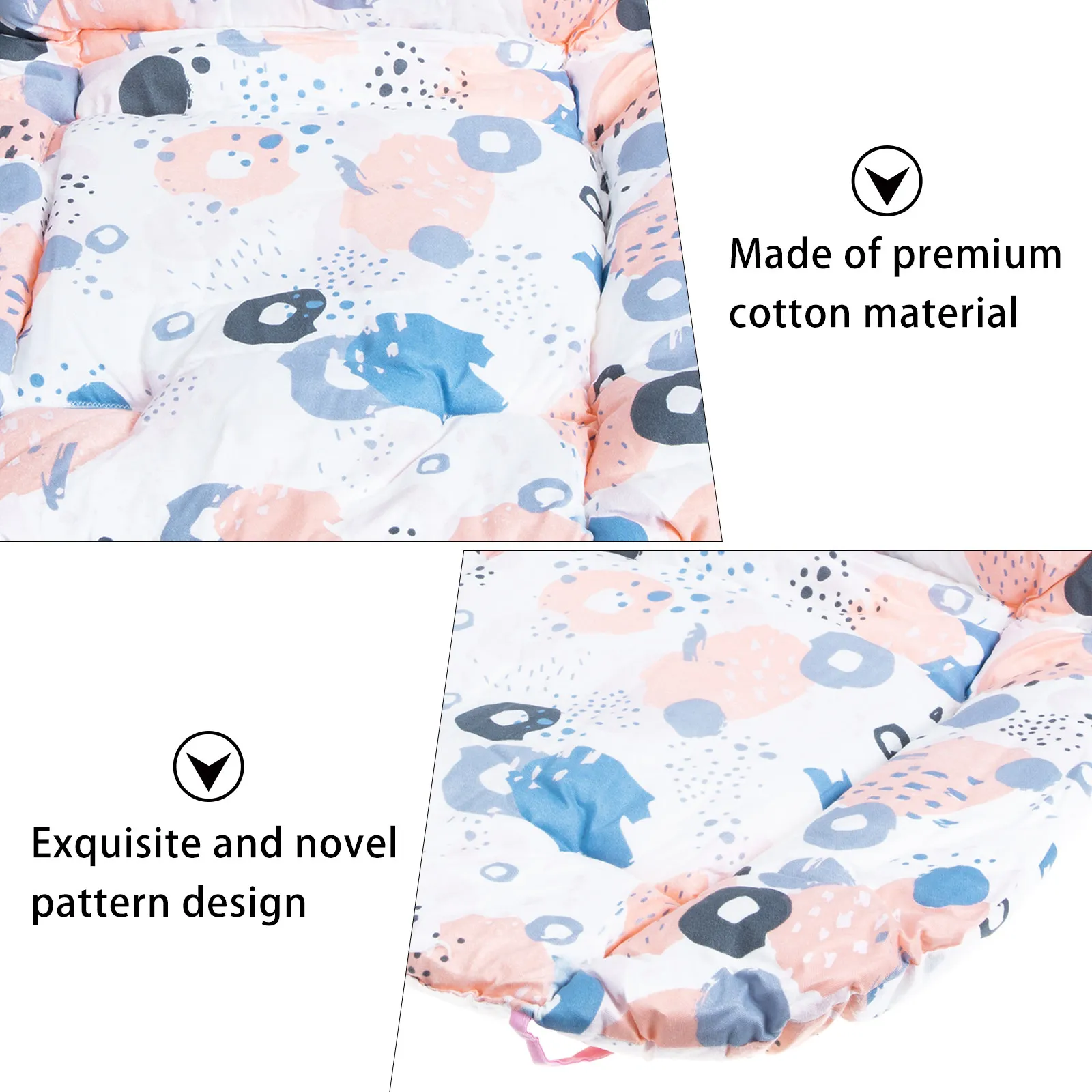 

Colorful Baby Stroller Cushion Cotton Pad Dining Chair Seat Liner Multifunctional Soft Comfortable Travel Infant Pram Mat