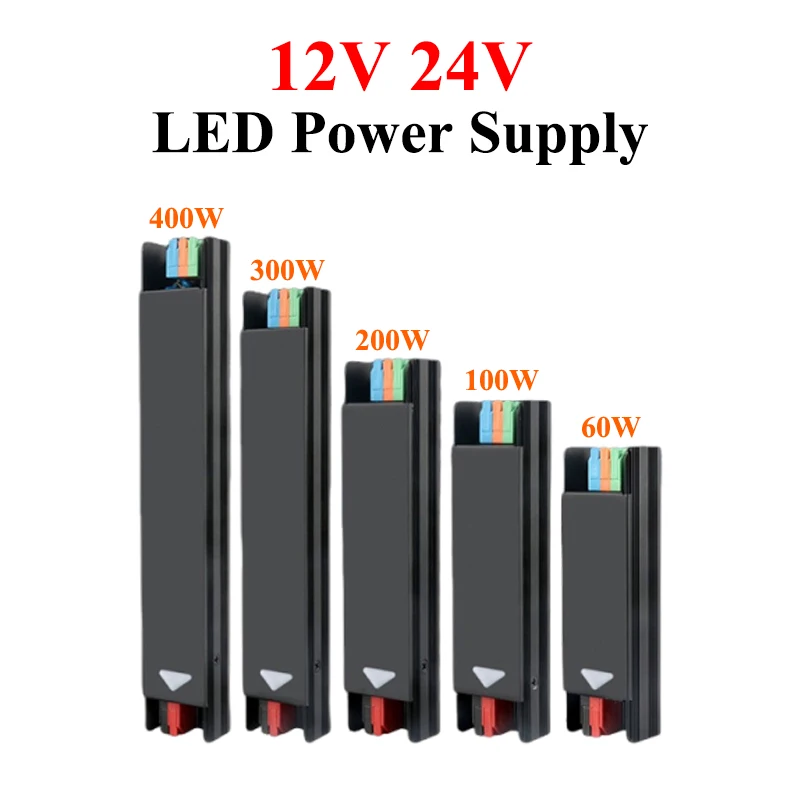 12V 24V Netzteil AC 220V ZU DC 12V 24V Netzteil 60W 100W 200W 300W 400W Transformator 220V ZU 12V 24V Für LED-Streifenlichter