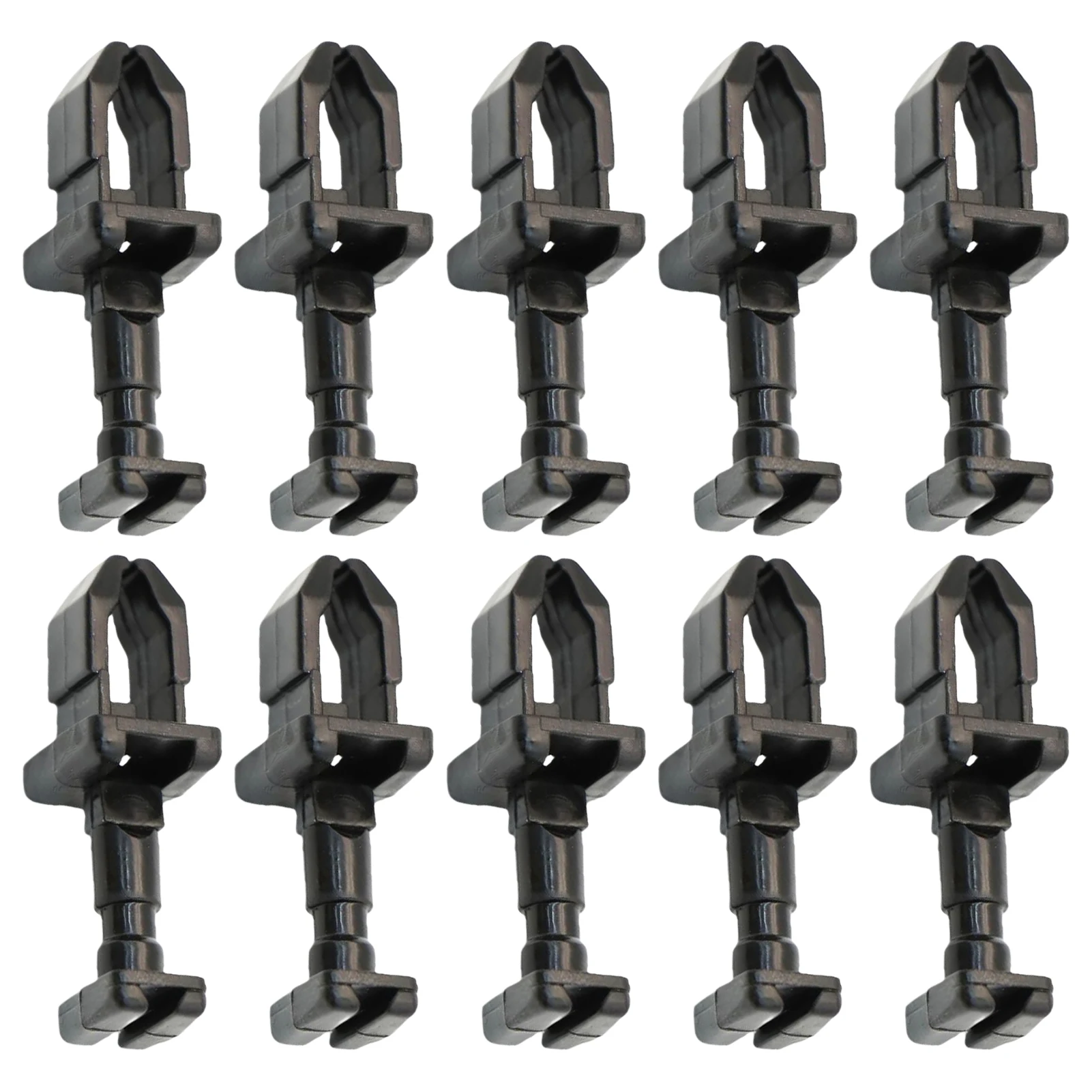 

10 Pcs RV Refrigerator Vent Clip Buckle For Norcold 617772 Black Replacement Refrigerator Clips Caravan Accessories
