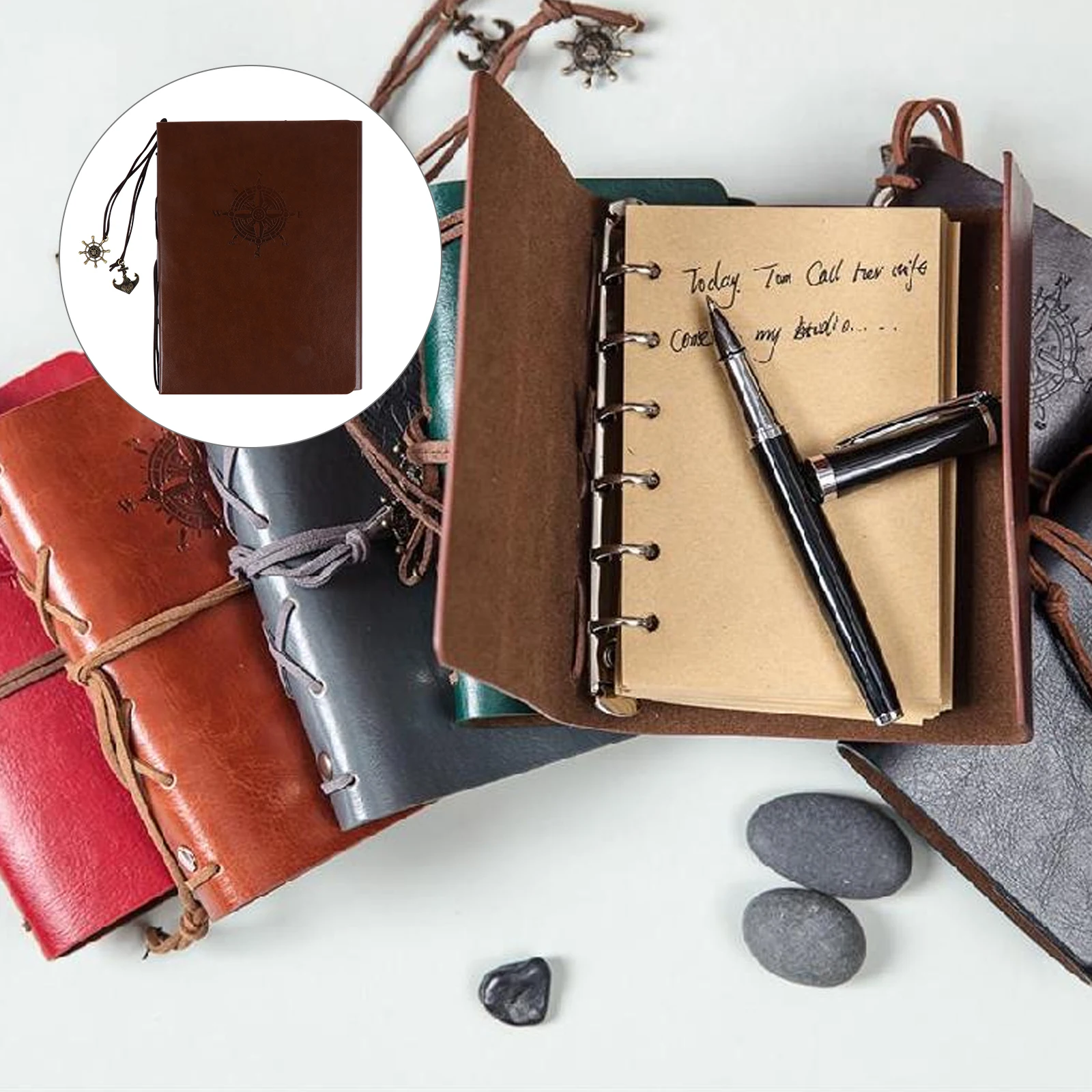 ألبوم صور خمر سجل القصاصات Diy بها بنفسك كتاب الرجعية اليدوية غطاء من البولي يوريثان ورقة سميكة لذاكرة الأسرة السفر الزفاف