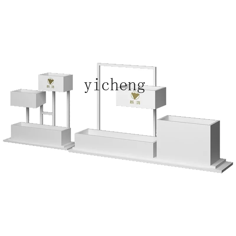 Flower Box Combination Sales Department Cafe Garden Milk Tea Catering Store Indoor and Outdoor Flower Trough