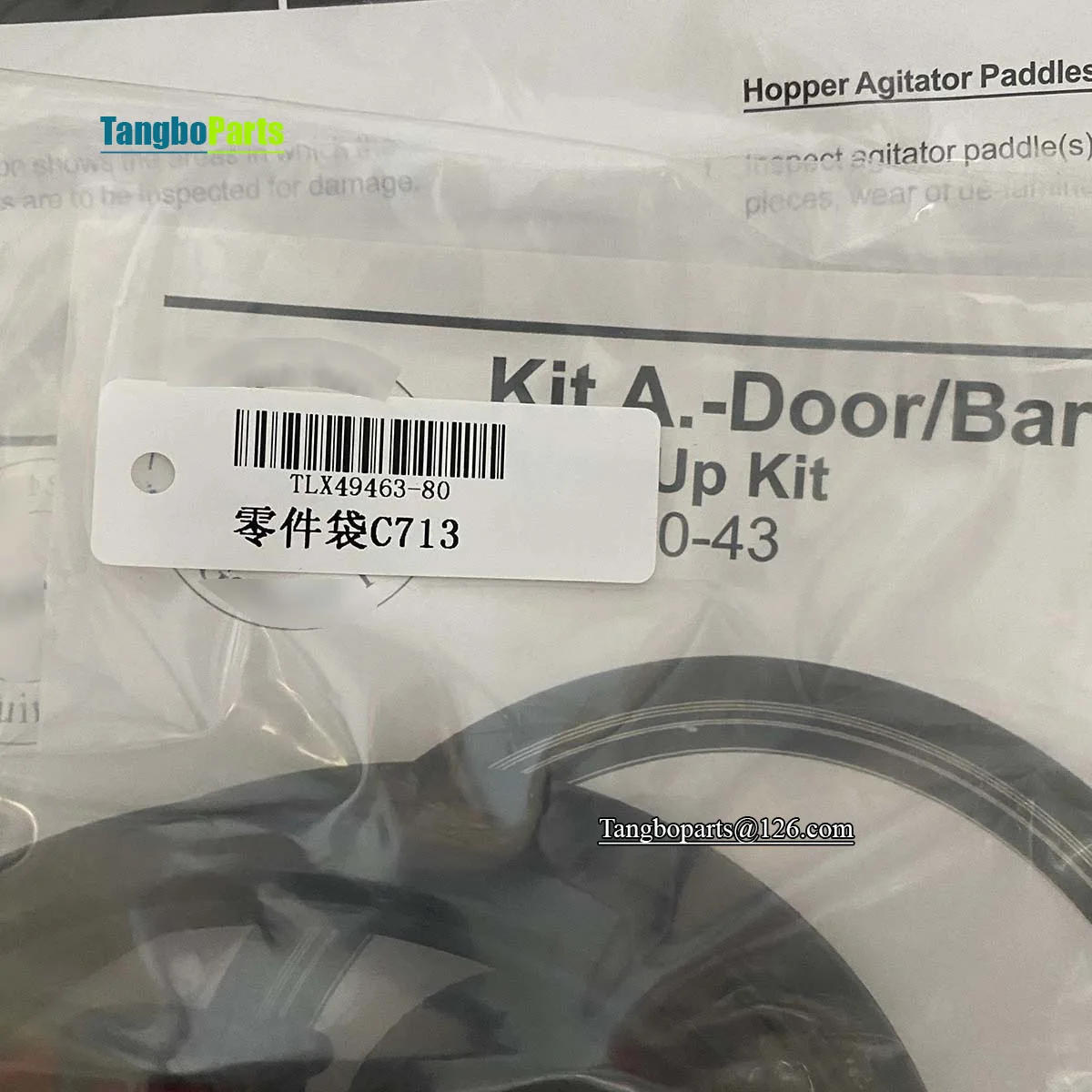 ملحقات آلة الآيس كريم TLX49463-80 ضبط عدة جوانات لآلة الآيس كريم تايلور C713 C723 C709 #3