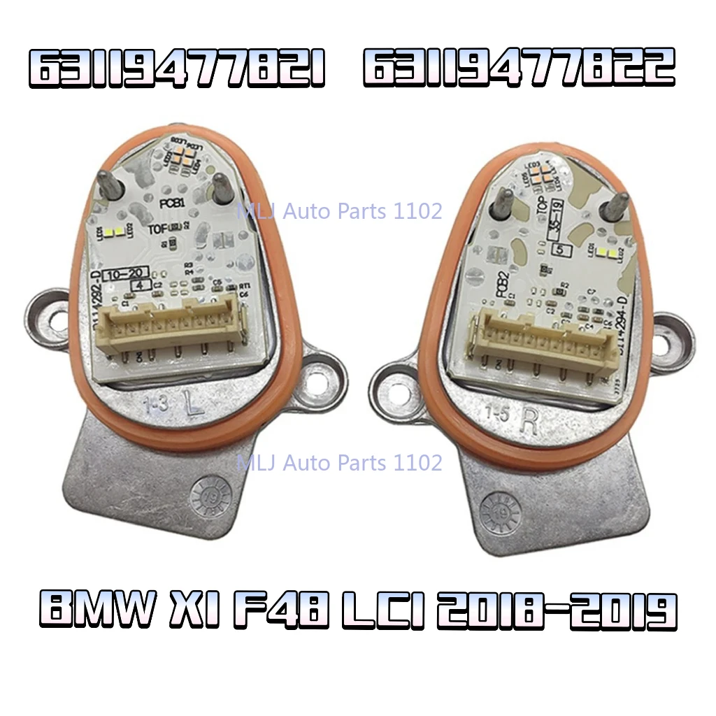 

Совершенно новый OEM 63119477821 63119477822 для BMW X1 F48 LCI 2018-2019, автомобильные поворотные дневные ходовые огни, светодиодные указатели поворота