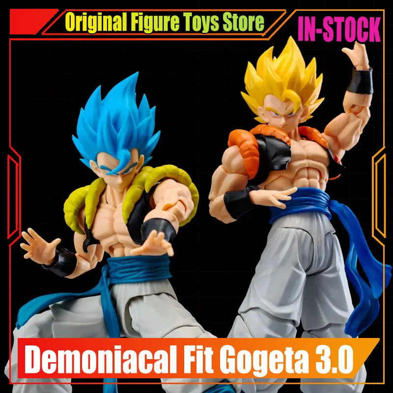 

В наличии Demoniacal Fit Gogeta Фигурка Dragon Ball SHF Goku 3.0 Фигурка Fury Awakening Super Saiyan Goku Модель игрушки в подарок