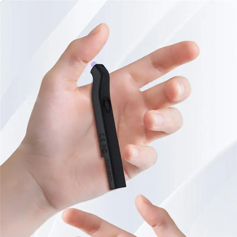 ABVC Led Light Eyelash Tweezers Portable With Extension Light Lamp UV Lash Extension Glue Light On Eyelashes EU Plug