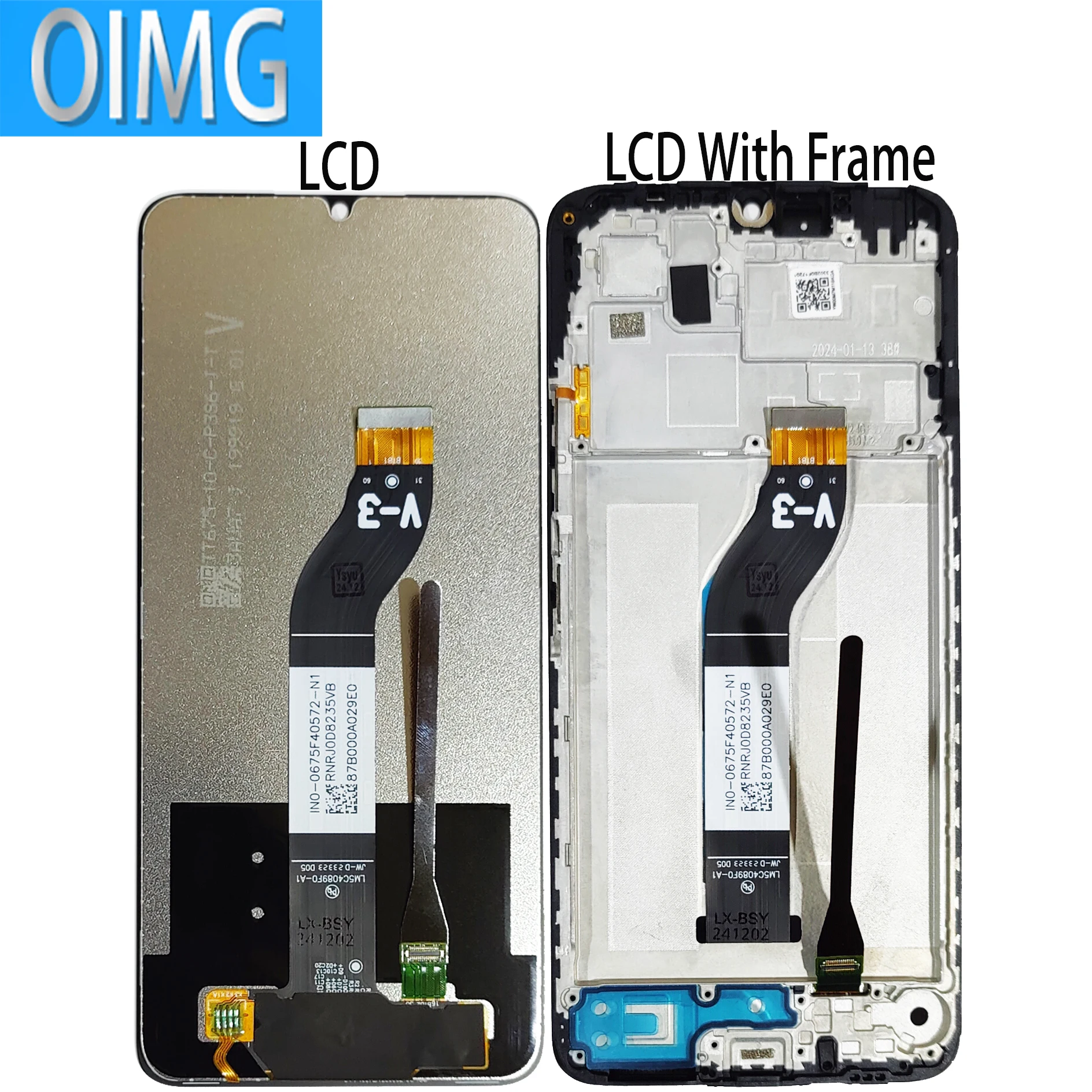 6.74 "dla Xiaomi Poco C65 oryginalny wyświetlacz LCD z ramką ekran dotykowy 2310FPCA4G 2310FPCA4I — zdjęcie produktu 4