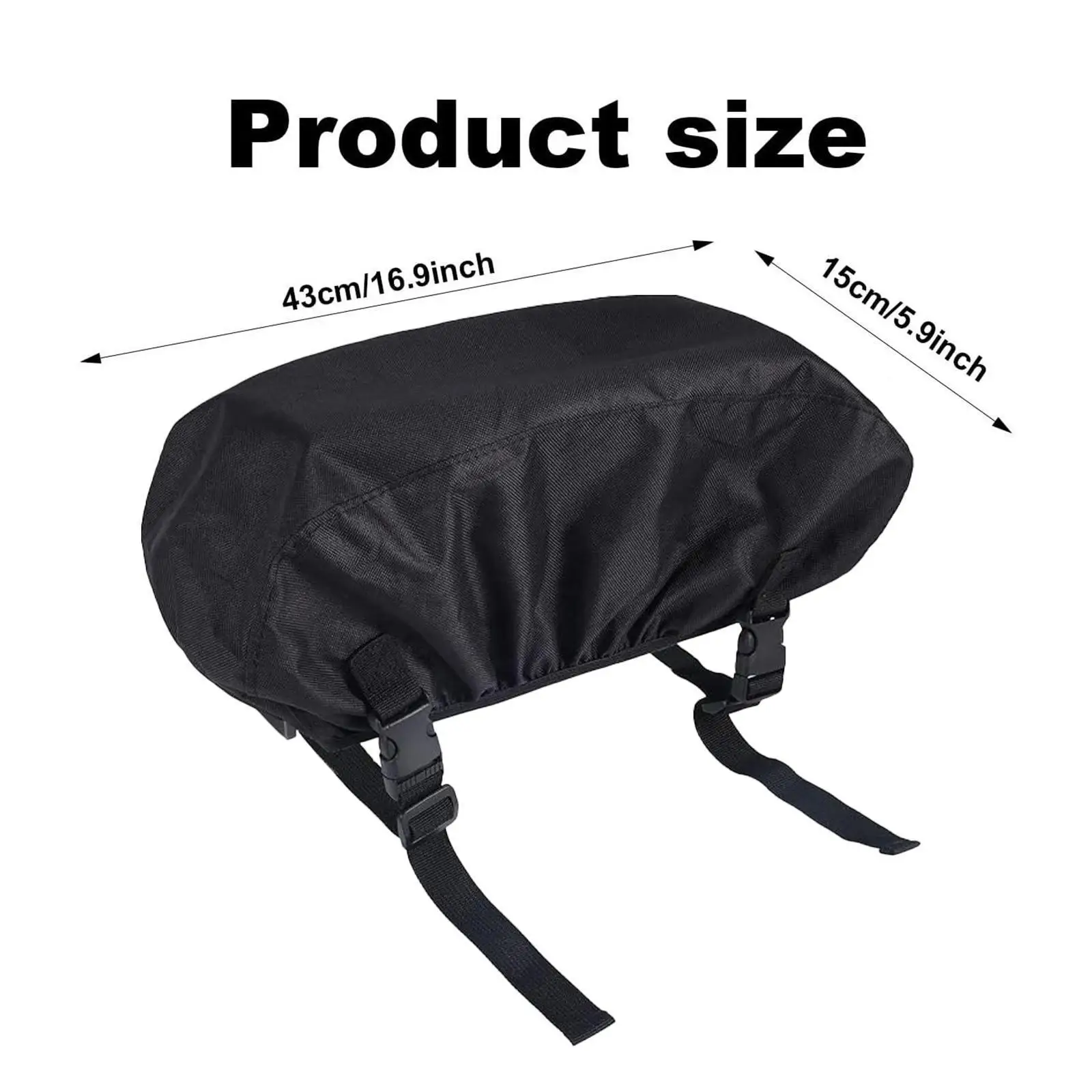 Capa de guincho fácil de usar 2500-5500 libras tecido Oxford com fundo elástico resistente