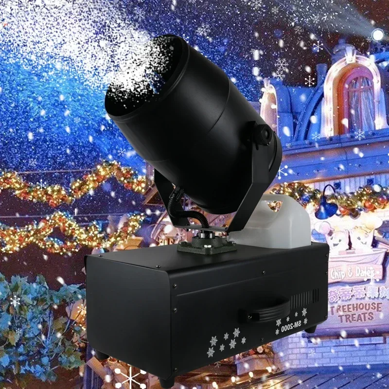 for 2000W/3000W Snowflake Snow Machine  moving head Remote Control Snow Maker Machine for Party Event Stage