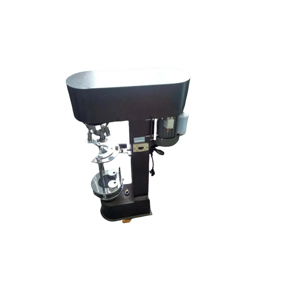 

Semi Automatic Fruit Juice Beverage Capping Machine/Single Head Screw Pet Bottle Cap Lock Capping Machine HJ-JGS980
