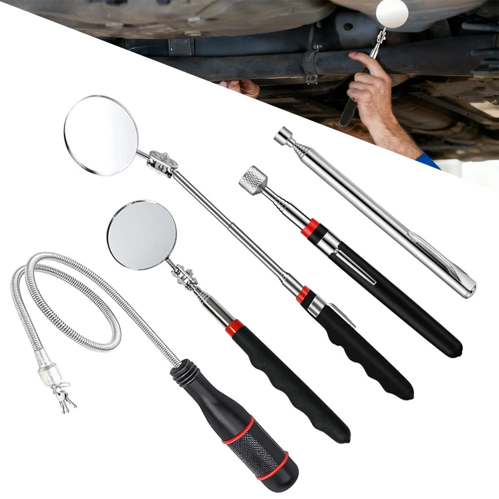 Telescoping Inspection Mirror 360° Adjustable Inspection Too