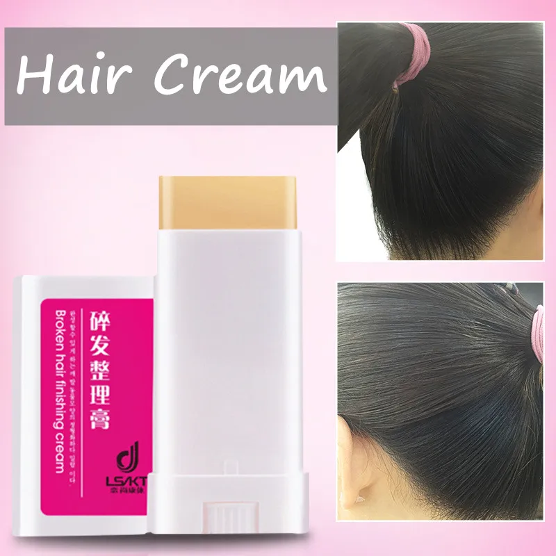 Hair Cream Anti-Tangle Hair Line Cream Fixing Bangs Gel Hairstyle Tool Wax Stick Smooth Broken No Greasy Hair Finishing Broken