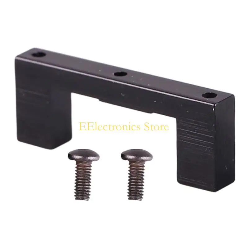 B03C Aircraft Power Connector Mount 60/XT90 Plug for Model Aircraft, U-Shaped Metal Holder with Center Opening and Supplied