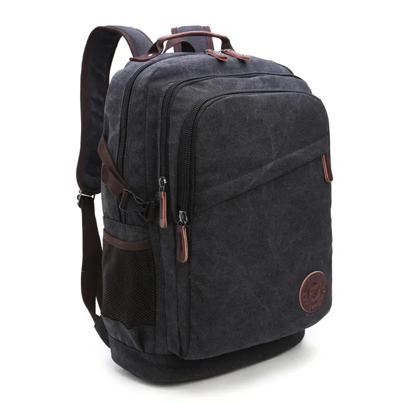 

Canvas Vintage Backpack for School Hiking Travel Casual Bookbag Men Women Laptop Travel Rucksack Laptop Backpacks