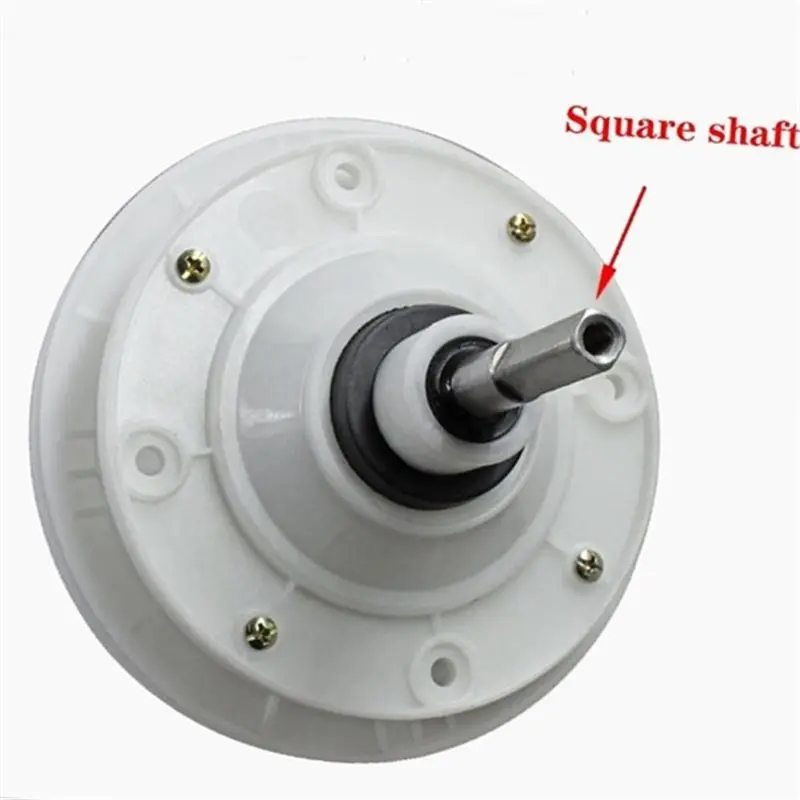 【GRATEFUL】Universal Square Shaft Height 35Mm Washer Gearbox Reducing Wheel Home Washer Repair Parts Center Wheel Assembly