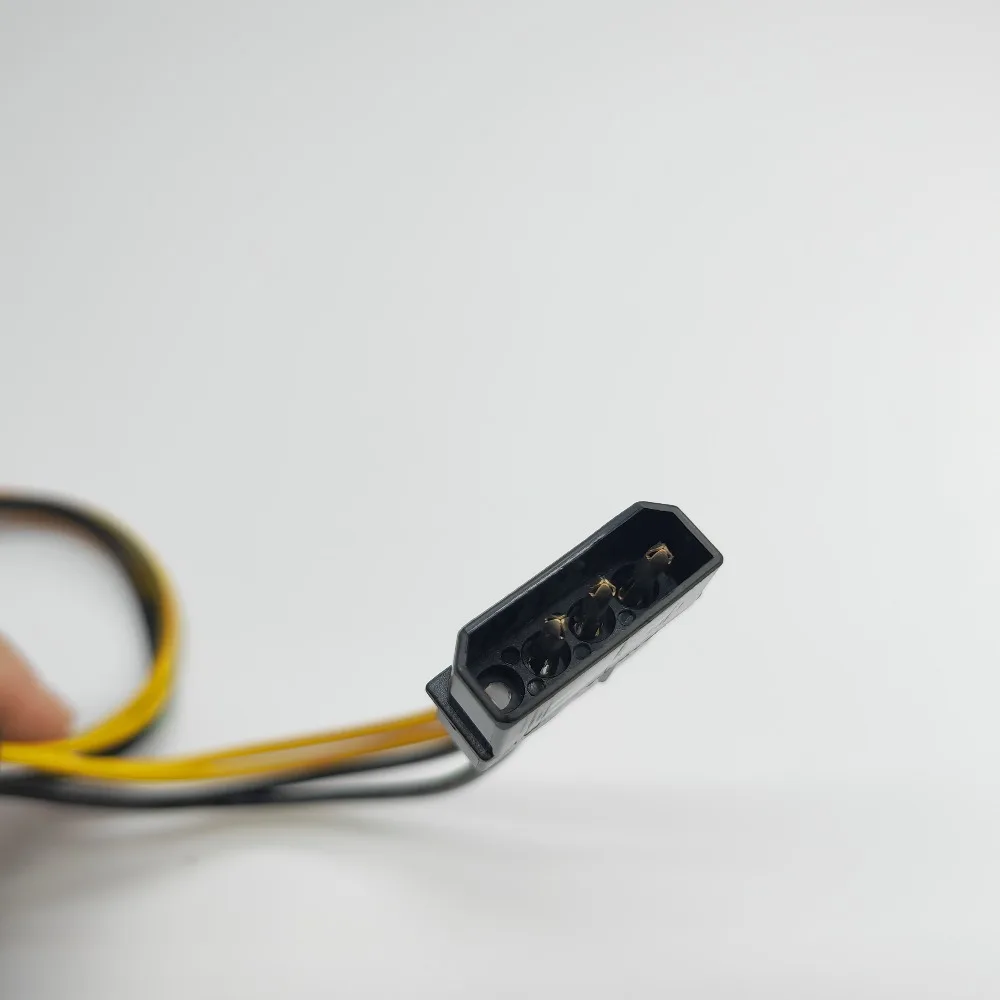 PC Server Internal Dual 2 IDE Molex to CPU 8Pin 8p Converter Power Lead Cable Cord 18AWG Wire 15cm