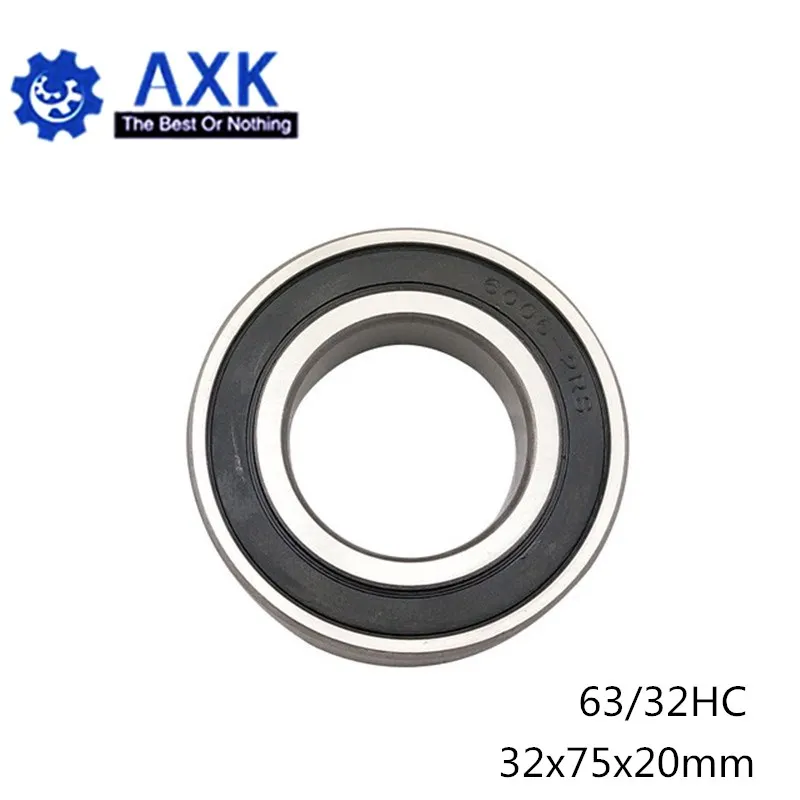 63/32 Hybrid Ceramic Bearing 32*75*20 mm ( 1PC ) Race Bike Front Rear Wheel 63 32 2RS LUU Hybrids Si3N4 Ball Bearings 63/32RS