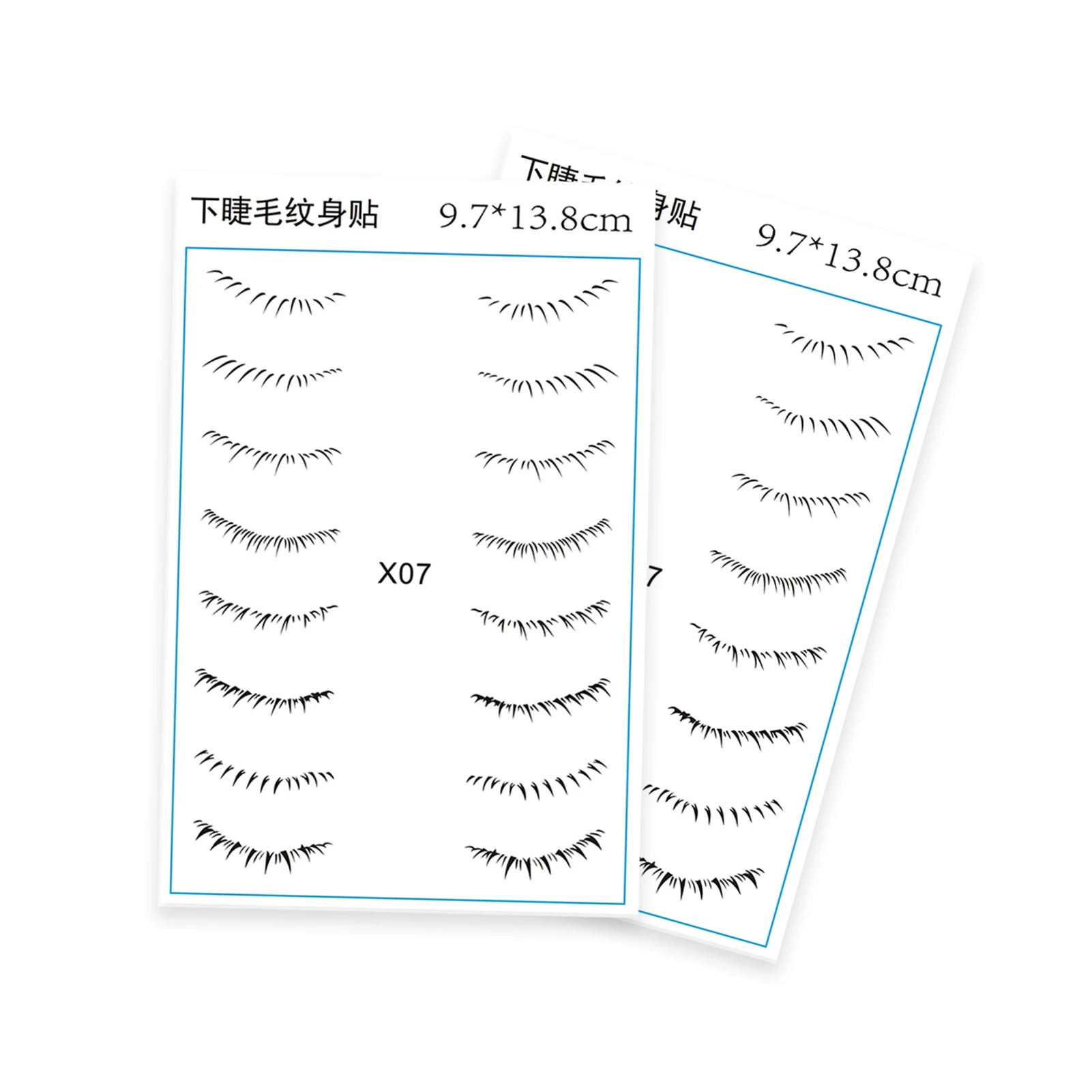 False Lower Eyelashes Stickers Bottom Eyelashes No Irritation Lashes for Daily & Official Eye Wearing